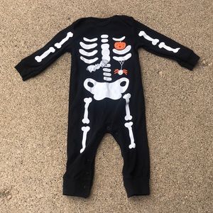 - Baby skeleton outfit 12 month